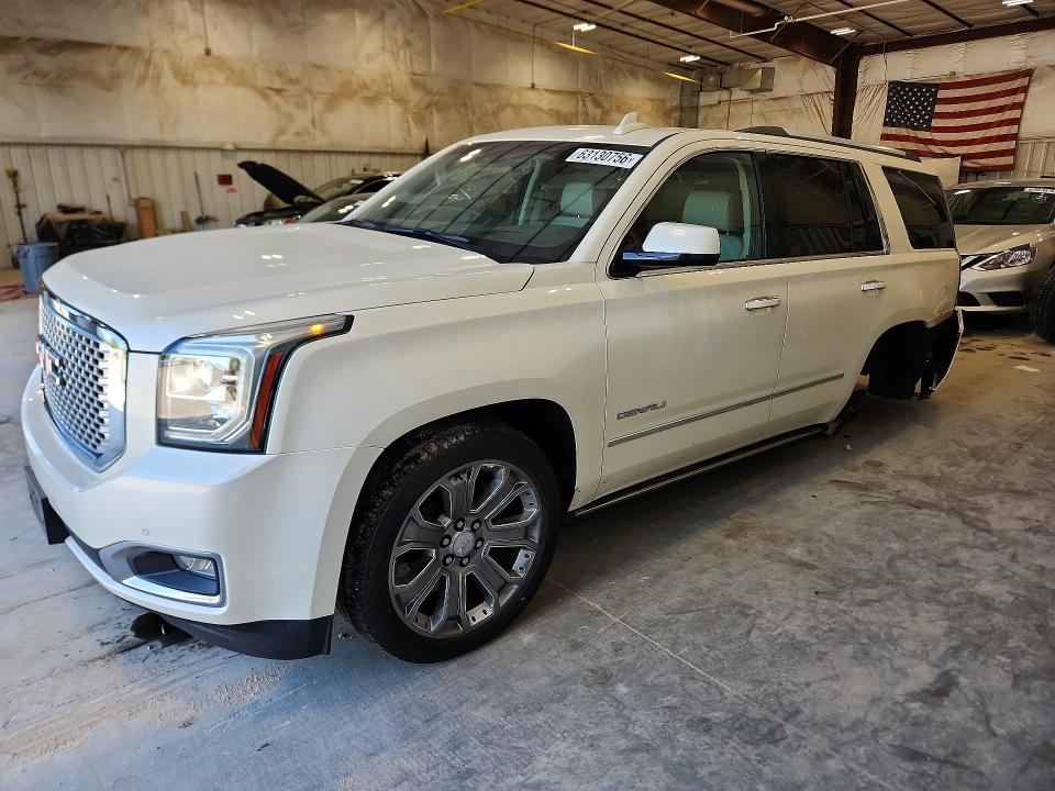 2015 Gmc Yukon VIN 1GKS2CKJ4FR677460 COPART salvage auction — SIDE, Wi - Certificate Of Title, sold $9,700 on 2026-08-19 (photo 1)