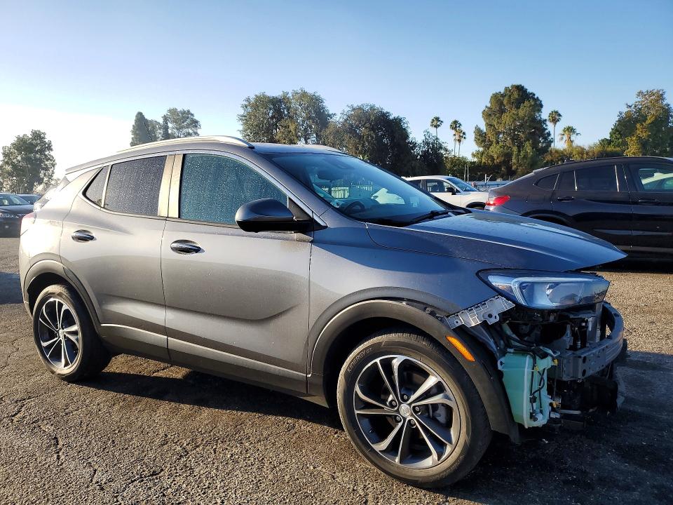 2020 Buick Encore VIN KL4MMDSL8LB084835 COPART salvage auction — FRONT END, Ca - Salvage Certificate, sold $4,300 on 2026-07-28 (photo 4)