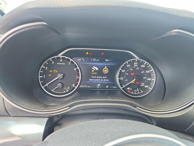 2022 Nissan Maxima VIN 1N4AA6EV9NC505183 COPART salvage auction — WATER/FLOOD, Il - Salvage Cert-Flood, sold $7,600 on 2026-08-18 (photo 9)