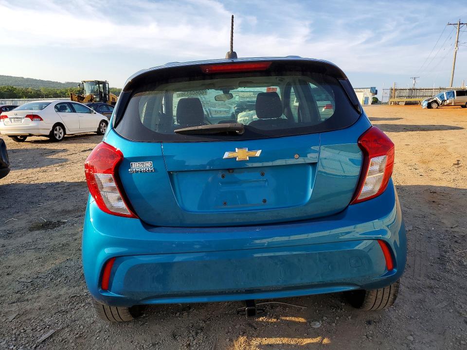 2020 Chevrolet Spark VIN KL8CB6SA1LC470100 COPART salvage auction — FRONT END, Va - Cert Of Title - Salvage, sold $175 on 2026-07-24 (photo 6)