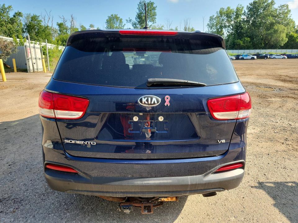 2018 Kia Sorento VIN 5XYPGDA50JG399404 COPART salvage auction — MECHANICAL, Mi - Dealer Only Clean Title, sold $1,800 on 2026-07-29 (photo 6)