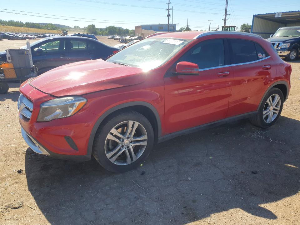 2016 Mercedes-benz Gla-klasse VIN WDCTG4GB0GJ209048 COPART salvage auction — FRONT END, Co - Dis/Dlr/Exp Only Clean Title, sold $1,500 on 2026-07-27 (photo 1)