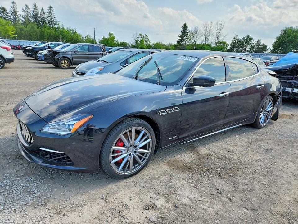 2019 Maserati Quattroporte VIN ZAM56YRL5K1322254 COPART salvage auction — REAR END, ON - PERMIT SALVAGE, sold $500 on 2026-07-28 (photo 1)