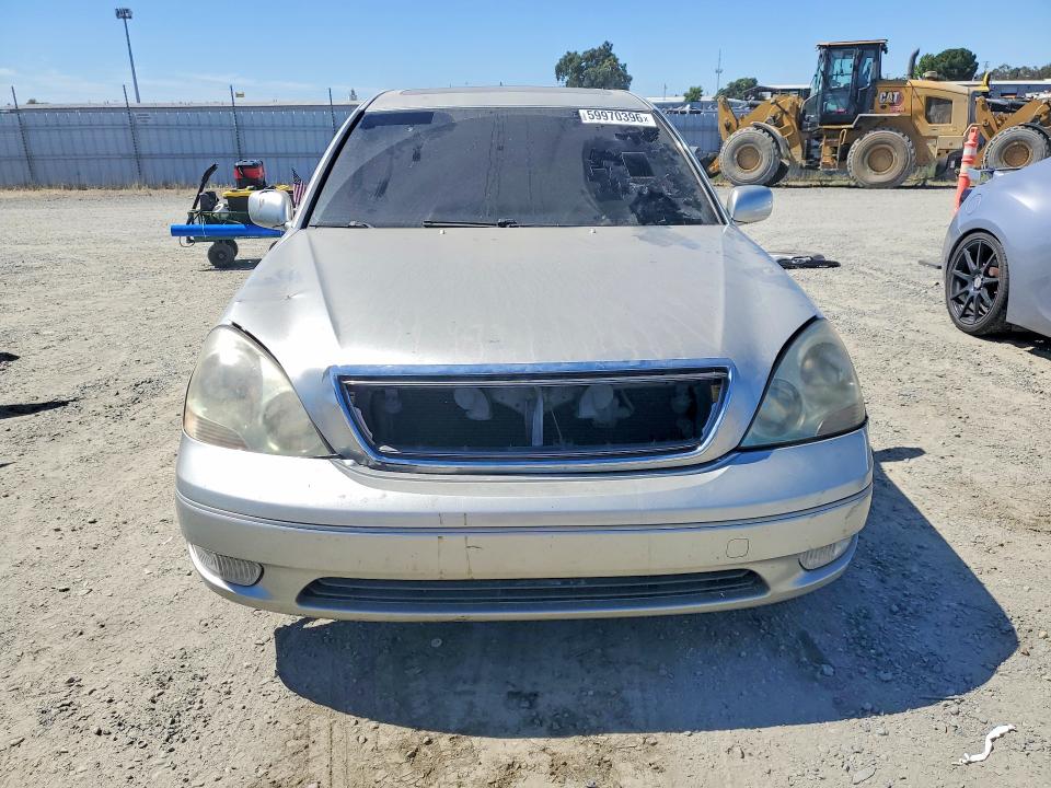 2002 Lexus Ls 430 VIN JTHBN30F420082235 COPART salvage auction — FRONT END, Ca - Dis/Dlr/Exp Only Clean Title, sold $1,700 on 2026-07-21 (photo 5)