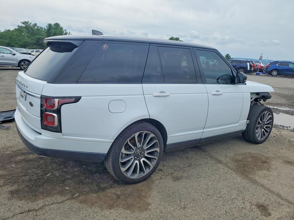 2019 Land rover RANGE ROVER VIN SALGS2SVXKA540832 COPART salvage auction — FRONT END, Pa - Certificate Of Salvage, sold $14,000 on 2026-07-17 (photo 3)