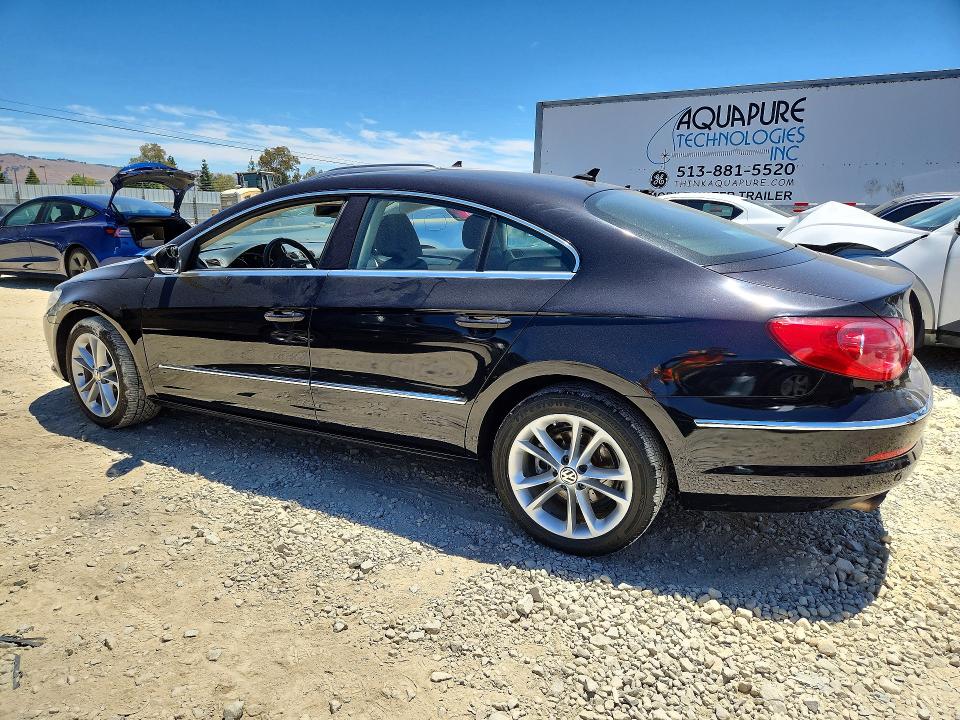 2010 Volkswagen Cc VIN WVWHP7AN6AE541480 COPART salvage auction — MINOR DENT/SCRATCHES, Ca - Dis/Dlr/Exp Only Clean Title, sold $550 on 2026-07-30 (photo 2)