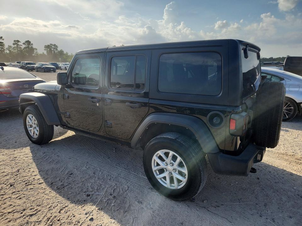 2023 Jeep Wrangler / VIN 1C4HJXDG4PW657343 COPART salvage auction — REAR END, Tx - Salvage Vehicle Title, sold $17,700 on 2026-07-28 (photo 2)