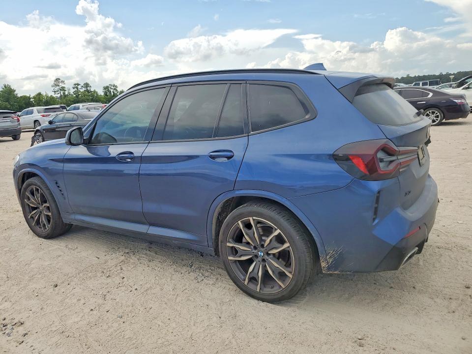2022 BMW X3 VIN 5UX43DP0XN9K51941 COPART salvage auction — NORMAL WEAR, Tx - Certificate Of Title, sold $15,900 on 2026-07-10 (photo 2)
