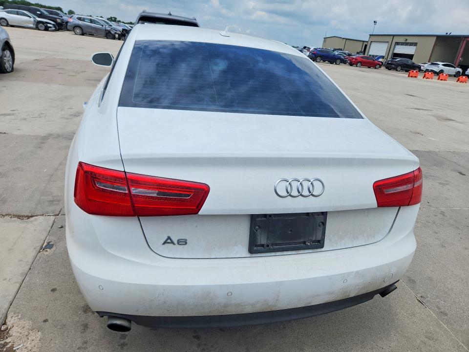 2014 Audi A6 VIN WAUGFAFCXEN119914 COPART salvage auction — NORMAL WEAR, Tx - Certificate Of Title, sold $500 on 2026-07-30 (photo 6)