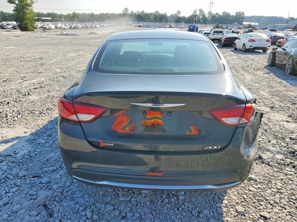 2016 Chrysler 200 VIN 1C3CCCABXGN112389 COPART salvage auction — REAR END, Ga - Cert Of Title-Salvage Court Or, sold $725 on 2026-07-27 (photo 6)