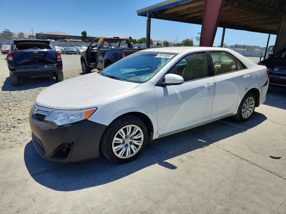 2012 Toyota Camry VIN 4T1BF1FK5CU541396 COPART salvage auction — REAR END, Ca - Dis/Dlr/Exp Only Clean Title, sold $1,550 on 2026-07-30 (photo 1)