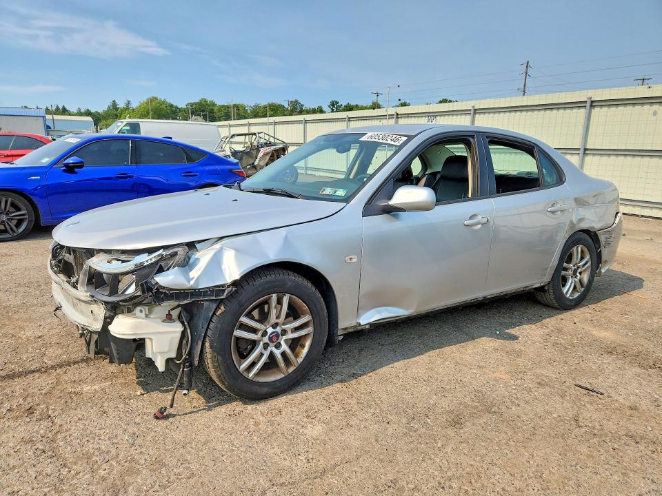 2011 Saab 9-3 VIN YS3FA4CY5B1313857 COPART salvage auction — FRONT END, Pa - Certificate Of Salvage, sold $400 on 2026-08-07 (photo 1)