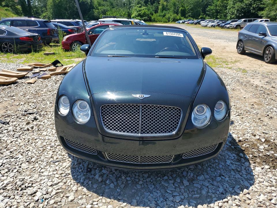2007 Bentley Continental VIN SCBDR33W67C046825 COPART salvage auction — MECHANICAL, Ct - Cert Of Title-Rebuilt, sold $7,800 on 2026-08-05 (photo 5)