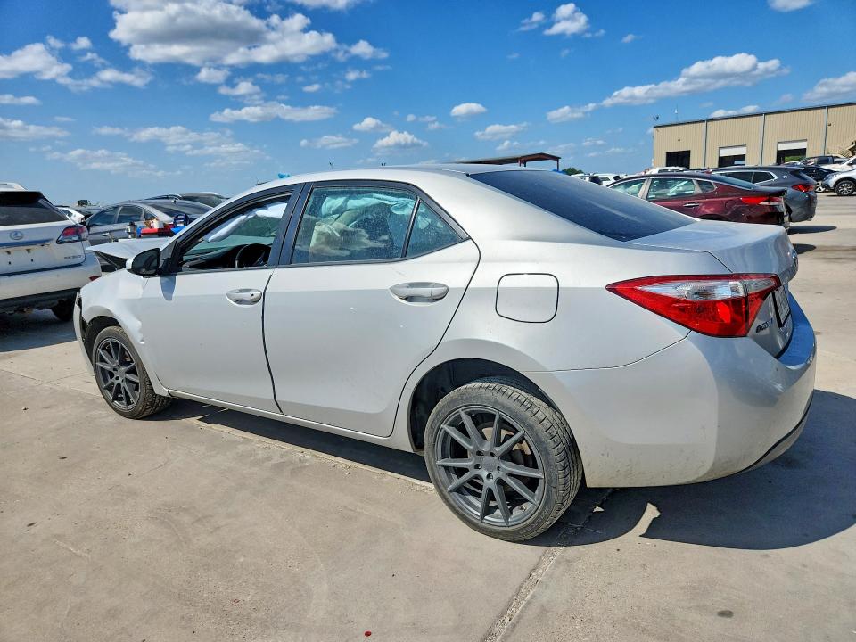 2014 Toyota Corolla VIN 5YFBURHEXEP099280 COPART salvage auction — FRONT END, Tx - Salvage Vehicle Title, sold $925 on 2026-07-23 (photo 2)