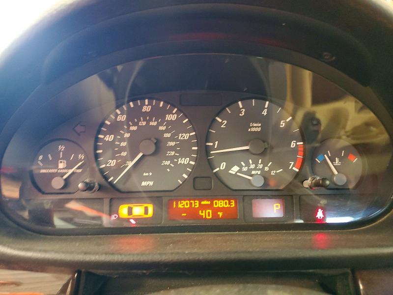 2002 BMW 3 series VIN WBABS334X2PG86853 COPART salvage auction — FRONT END, MN - CERT OF TITLE-PRIOR SALVAGE, sold $2,200 on 2026-08-06 (photo 9)