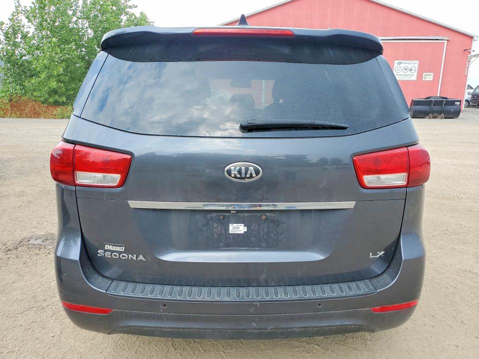 2016 Kia SEDONA VIN KNDMB5C13G6110237 COPART salvage auction — FRONT END, ON - PERMIT NO BRAND - UNFIT, sold $225 on 2026-07-23 (photo 6)