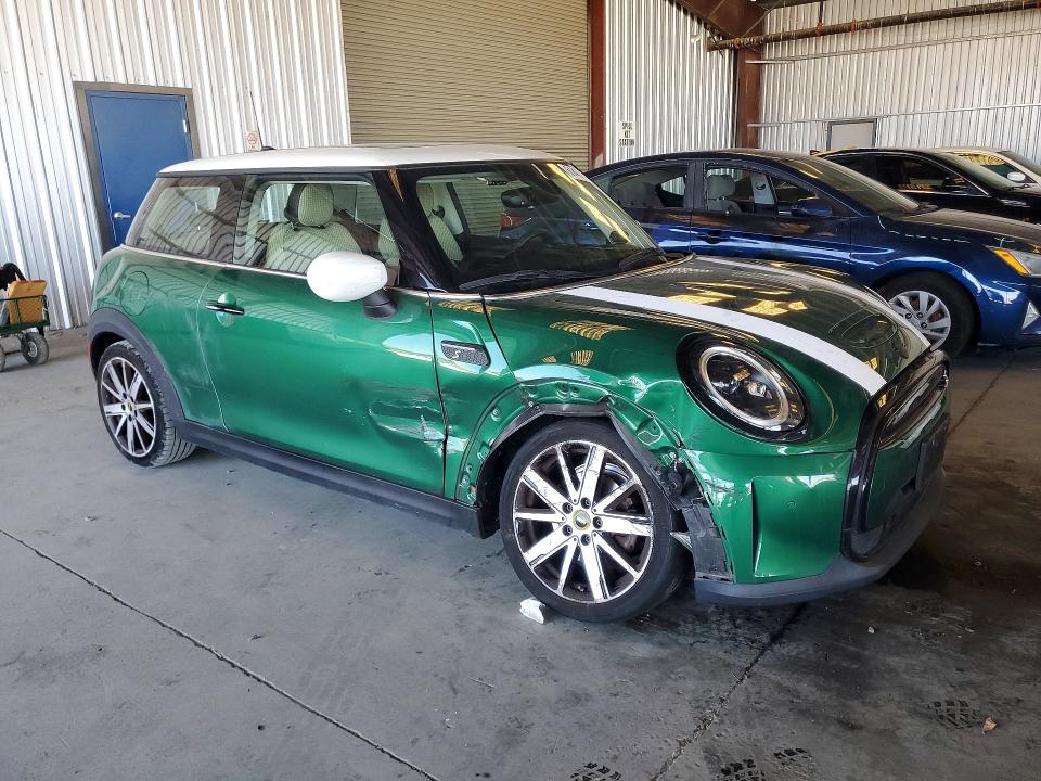 2023 Mini Cooper VIN WMW13DJ01P2T36690 COPART salvage auction — FRONT END, Ca - Salvage Certificate, sold $15 on 2026-08-03 (photo 4)