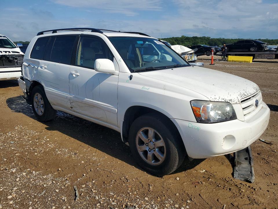 2006 Toyota Highlander VIN JTEEP21AX60143871 COPART salvage auction — REAR END, Mo - Salvage Certificate Of Title, sold $550 on 2026-07-30 (photo 4)