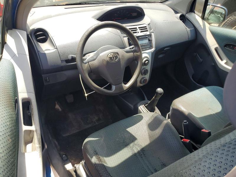 2008 Toyota Yaris VIN JTDJT923085166475 COPART salvage auction — SIDE, CT - CERT OF TITLE-SALVAGE, sold $575 on 2026-07-16 (photo 8)