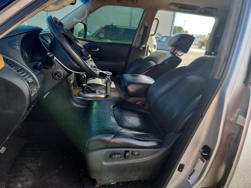 2012 Infiniti Qx56 VIN JN8AZ2NF5C9516605 COPART salvage auction — FRONT END, Fl - Certificate Of Title, sold $375 on 2026-07-22 (photo 7)