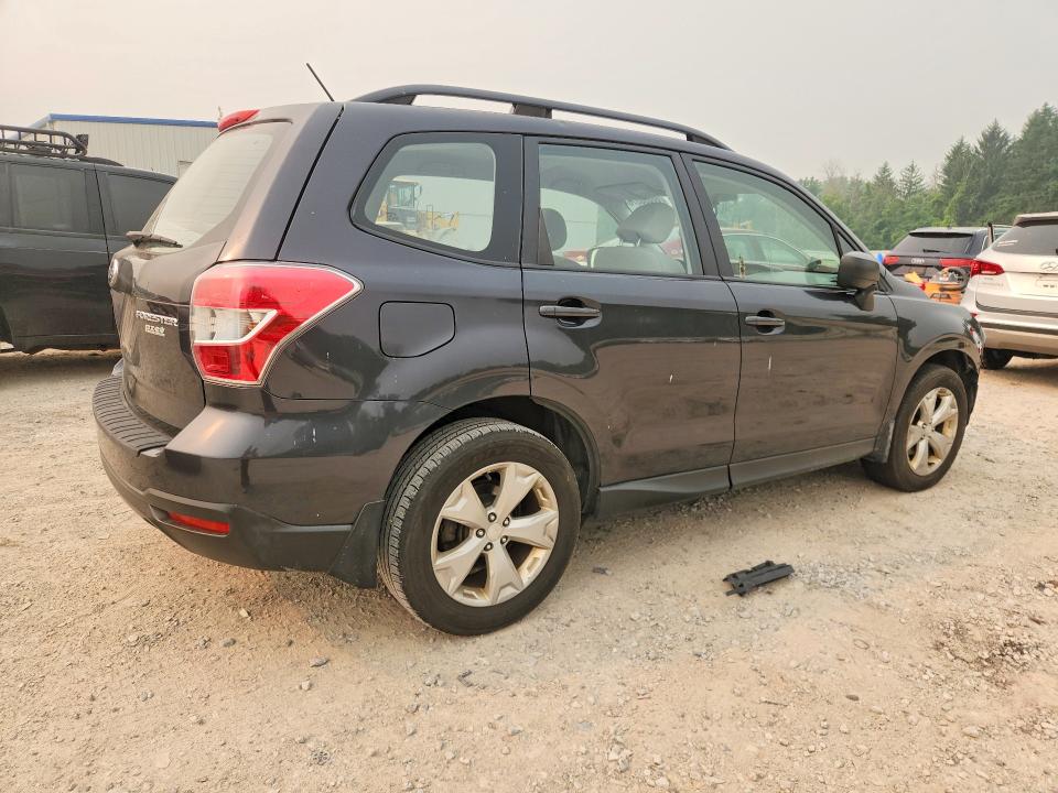 2015 Subaru Forester VIN JF2SJABC5FH414051 COPART salvage auction — FRONT END, NY - MV-907A SALVAGE CERTIFICATE, sold $875 on 2026-07-27 (photo 3)