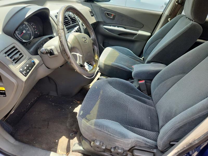 2006 Hyundai Tucson VIN KM8JN72D86U306715 COPART salvage auction — NORMAL WEAR, Tx - Certificate Of Title, sold $400 on 2026-07-23 (photo 7)