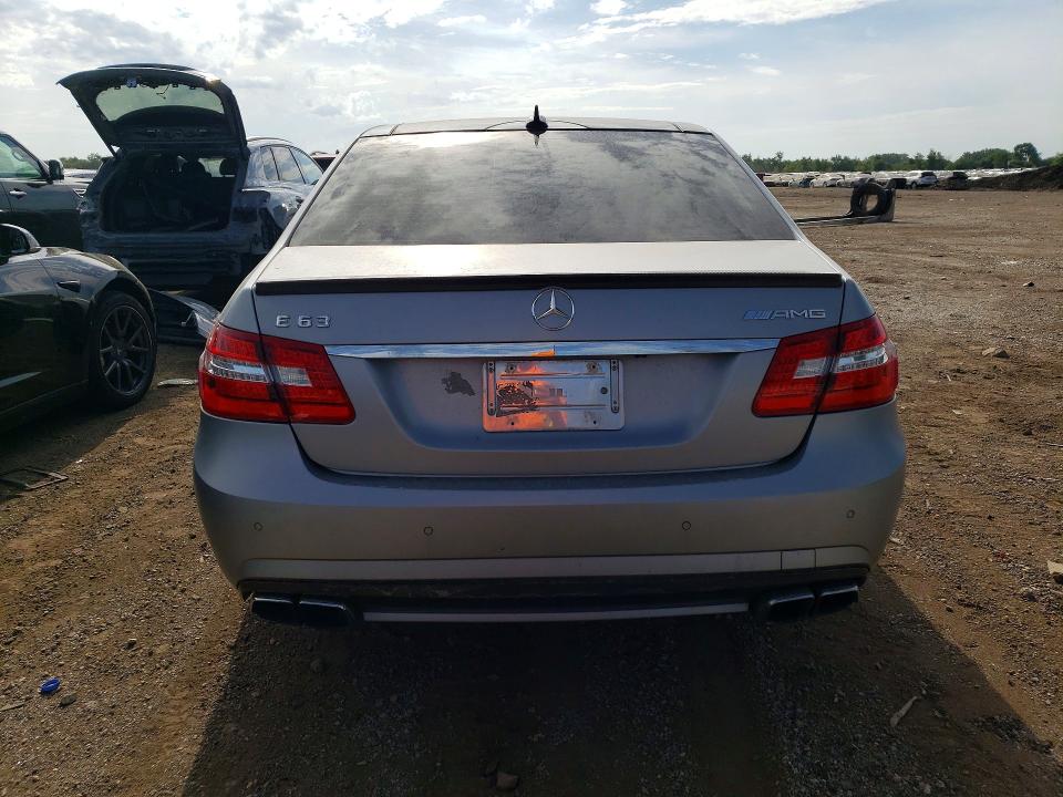 2013 Mercedes-benz E-klasse amg VIN WDDHF7EB3DA732231 COPART salvage auction — NORMAL WEAR, Il - Cert Of Title-Rebuilt, sold $3,800 on 2026-07-30 (photo 6)