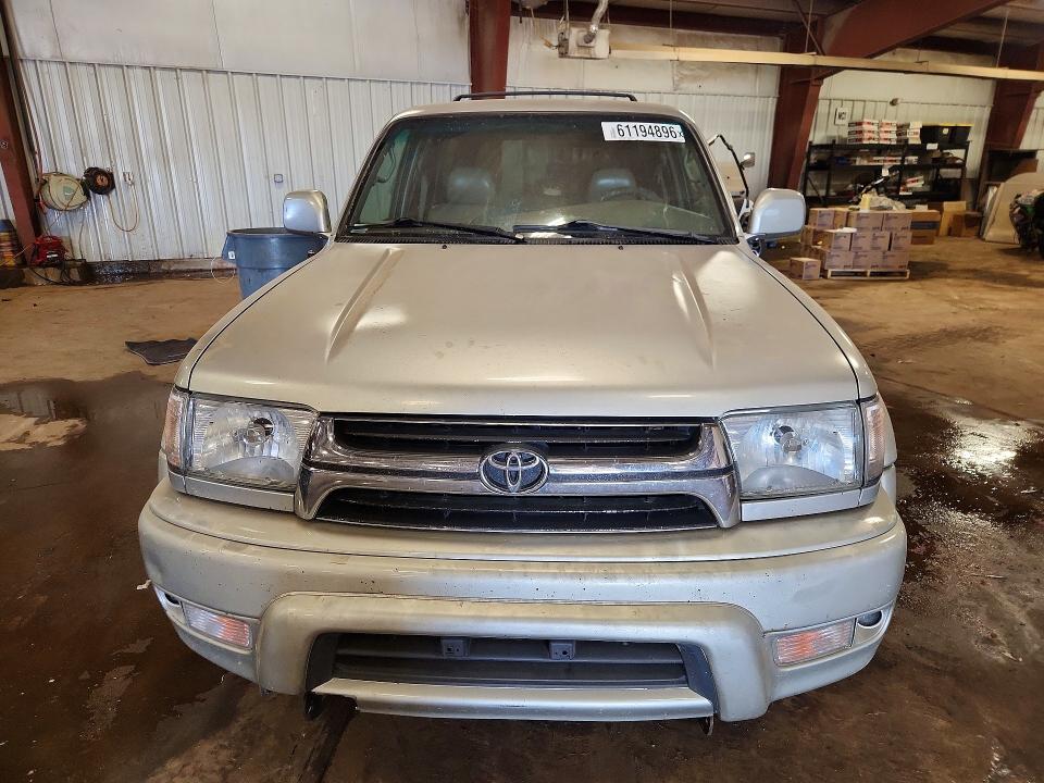 2001 Toyota 4runner VIN JT3GN87R010212714 COPART salvage auction — MECHANICAL, Mi - Dealer Only Clean Title, sold $375 on 2026-07-31 (photo 5)