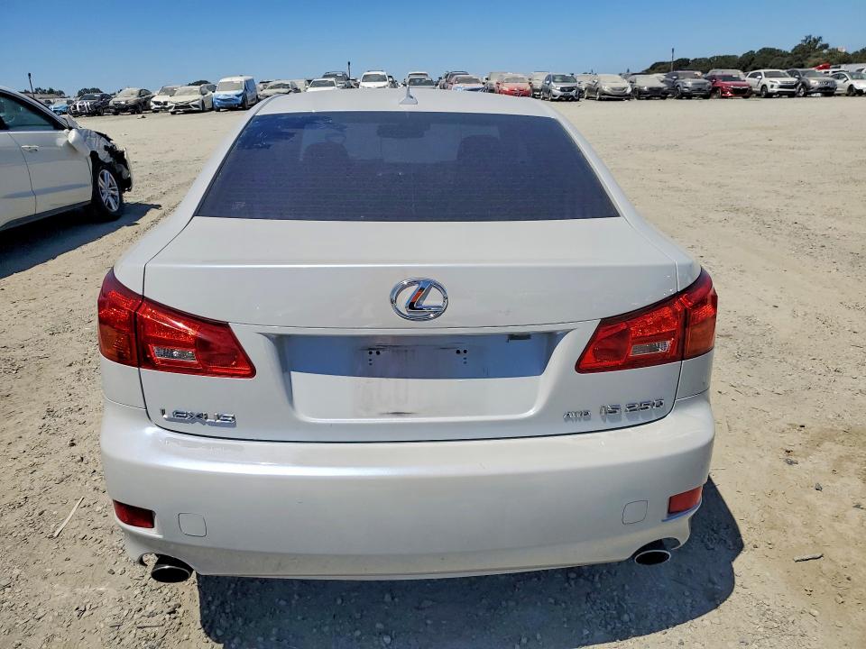2007 Lexus Is 250 VIN JTHCK262975008203 COPART salvage auction — FRONT END, Ca - Salvage Certificate, sold $825 on 2026-07-23 (photo 6)