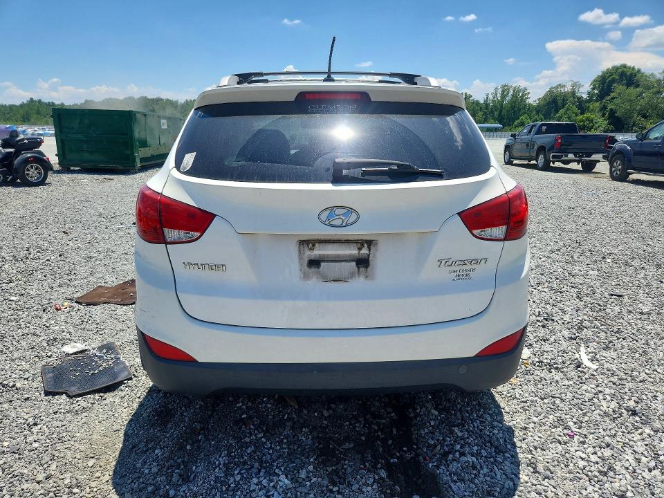 2013 Hyundai Tucson VIN KM8JU3AC1DU707153 COPART salvage auction — FRONT END, Sc - Cert Of Title-Salvage, sold $900 on 2026-07-27 (photo 6)