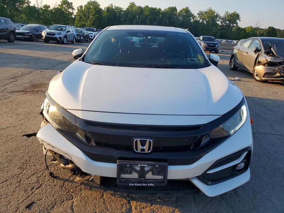 2021 Honda Civic VIN SHHFK7H62MU401030 COPART salvage auction — FRONT END, Ny - Mv-907A Salvage Certificate, sold $3,500 on 2026-07-28 (photo 5)