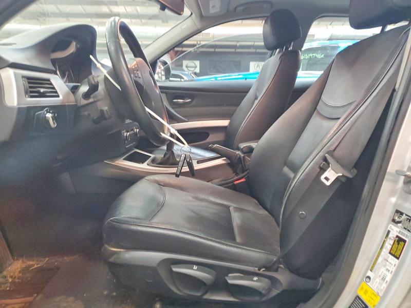 2012 BMW 3er VIN WBAUU3C51CA951317 COPART salvage auction — FRONT END, CT - CERT OF TITLE-PARTS ONLY SALVA, sold $625 on 2026-07-30 (photo 7)