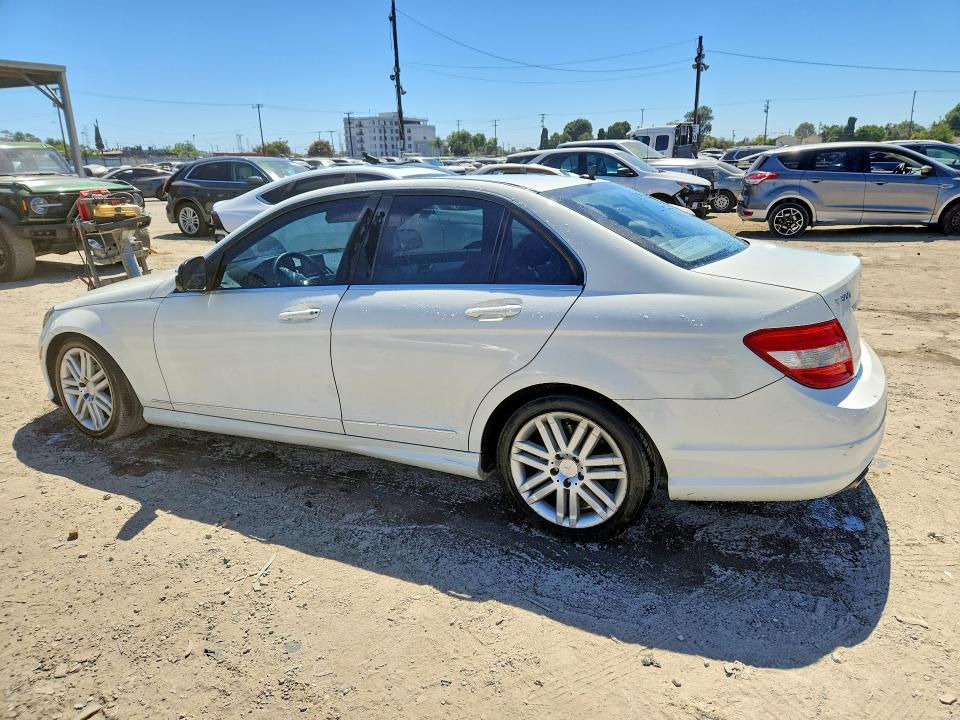 2008 Mercedes-benz C class VIN WDDGF54X18F088265 COPART salvage auction — MINOR DENT/SCRATCHES, CA - DIS/DLR/EXP ONLY CLEAN TITLE, sold $275 on 2026-07-20 (photo 2)