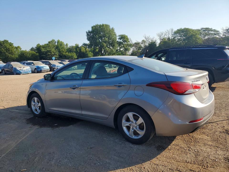 2014 Hyundai Elantra VIN KMHDH4AE4EU164150 COPART salvage auction — MECHANICAL, Ia - Salvage W/Salvage History, sold $550 on 2026-07-31 (photo 2)