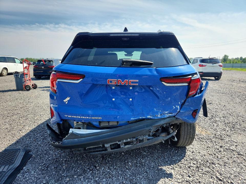 2025 Gmc Terrain VIN 3GKALUEG4SL268133 COPART salvage auction — REAR END, On - Permit Salvage, sold $250 on 2026-07-28 (photo 6)