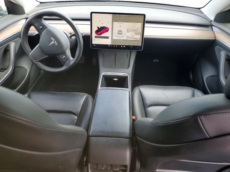 2021 Tesla Model 3 VIN 5YJ3E1EB0MF995725 COPART salvage auction — MINOR DENT/SCRATCHES, UT - CERTIFICATE OF TITLE, sold $9,900 on 2026-07-29 (photo 8)