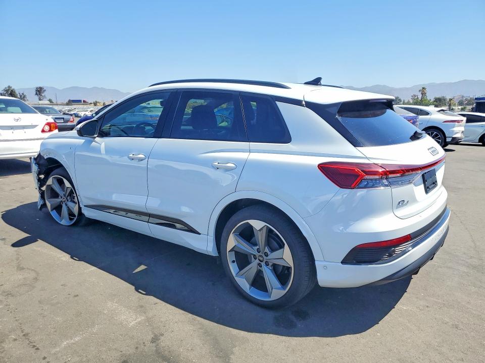 2024 Audi Q4 e-tron VIN WA1LUBFZ1RP084606 COPART salvage auction — FRONT END, Ca - Salvage Certificate, sold $17,400 on 2026-07-22 (photo 2)