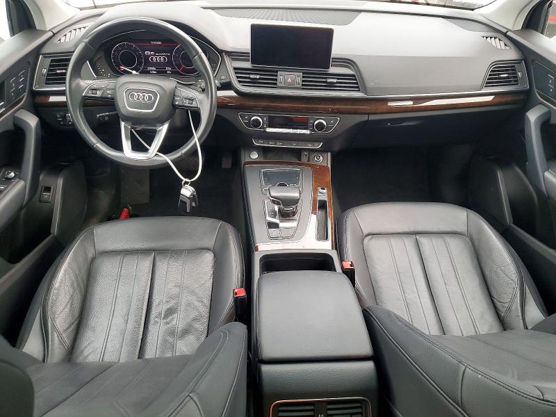 2018 Audi Q5 VIN WA1BNAFY1J2238016 COPART salvage auction — WATER/FLOOD, Ma - Cert Of Title-Salvage, sold $5,200 on 2026-07-24 (photo 8)