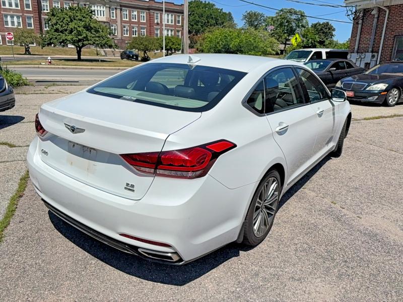 2018 Genesis G80 VIN KMHGN4JE4JU250106 COPART salvage auction — NORMAL WEAR, Ma - Certificate Of Title (P), sold $1,750 on 2026-07-20 (photo 4)