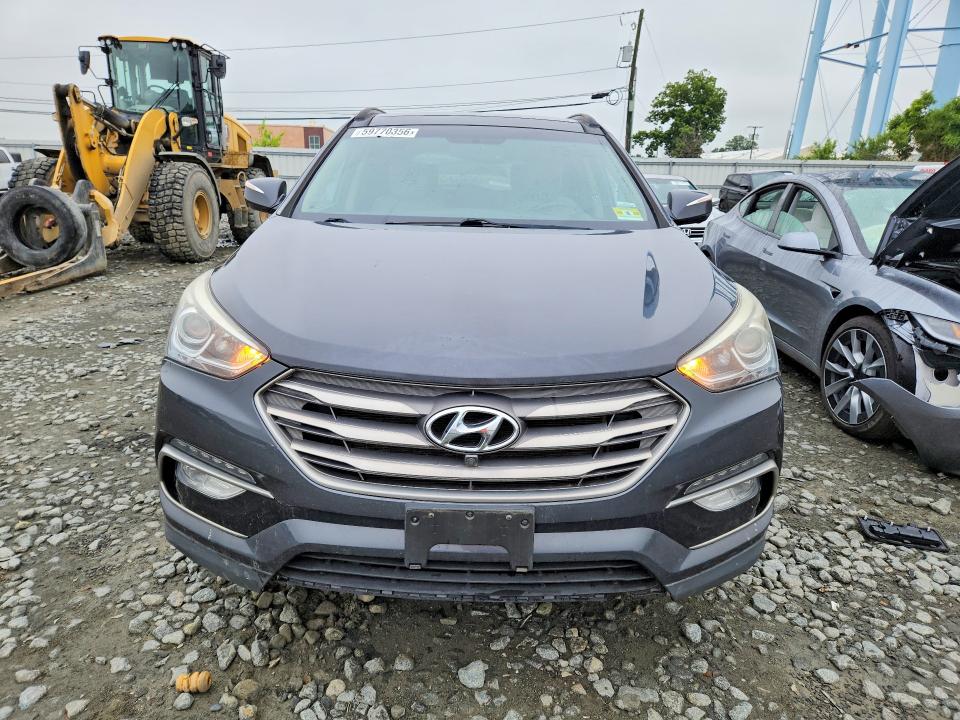 2017 Hyundai Santa fe VIN 5XYZUDLB1HG409419 COPART salvage auction — MINOR DENT/SCRATCHES, NJ - CERTIFICATE OF TITLE, sold $4,850 on 2026-07-13 (photo 5)