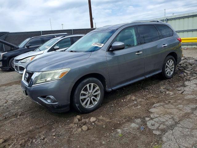 2016 Nissan Pathfinder VIN 5N1AR2MM5GC610161 COPART salvage auction — MINOR DENT/SCRATCHES, Mi - Certificate Of Title, sold $650 on 2026-07-10 (photo 1)