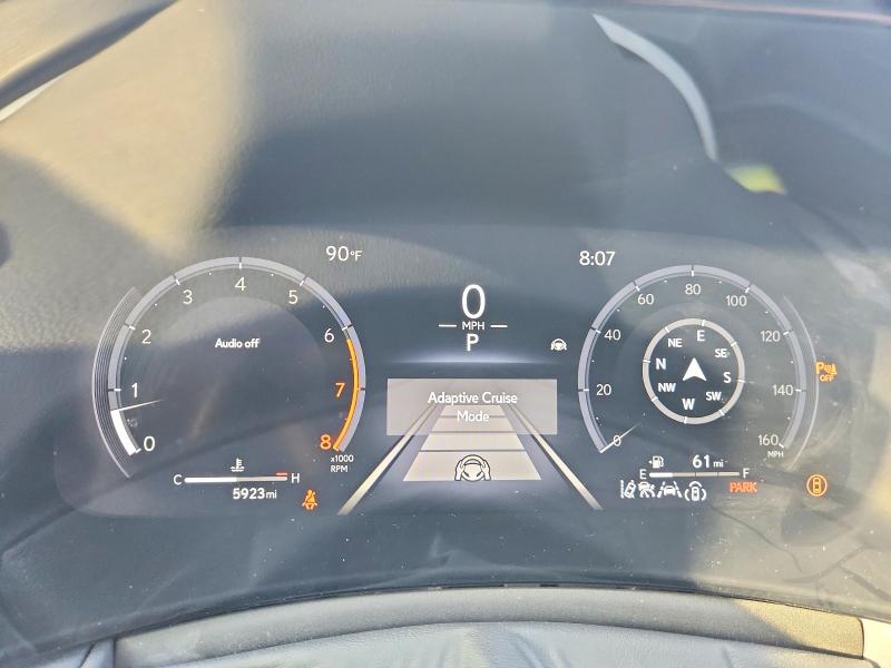 2026 Lexus Tx VIN 5TDAAAB62TS059447 COPART salvage auction — FRONT END, Tx - Salvage Vehicle Title (P), sold $39,750 on 2026-07-27 (photo 9)