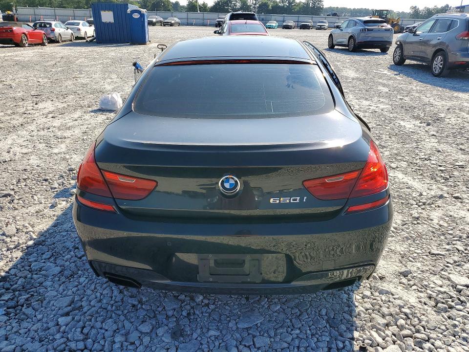 2013 BMW 6er VIN WBA6B2C50DDG66572 COPART salvage auction — SIDE, Ga - Cert Of Ttl-Slvg Manufctr Bybk, sold $3,350 on 2026-08-05 (photo 6)