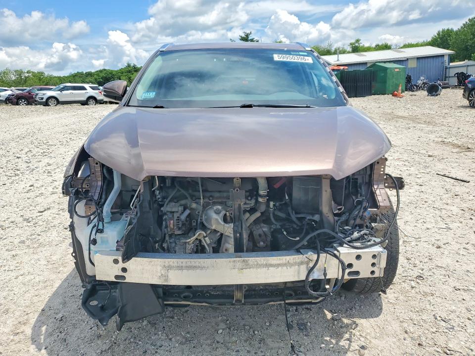 2018 Toyota Highlander VIN 5TDJZRFH7JS843381 COPART salvage auction — FRONT END, Ma - Cert Of Title-Reconstrctd Coll, sold $2,050 on 2026-07-22 (photo 5)