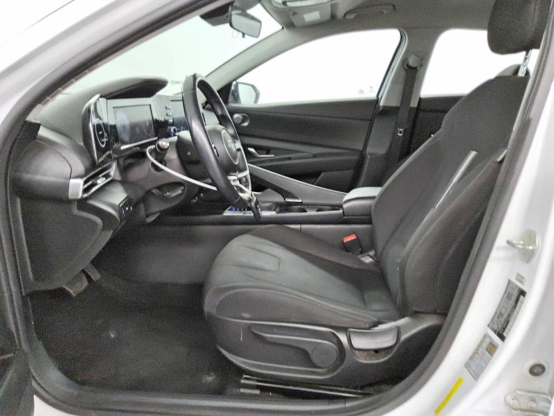 2021 Hyundai Elantra VIN 5NPLS4AG2MH030927 COPART salvage auction — FRONT END, CA - CERTIFICATE OF TITLE, sold $6,600 on 2026-07-23 (photo 7)