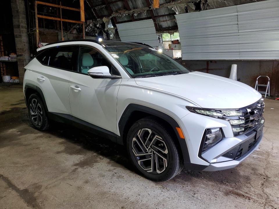 2025 Hyundai Tucson VIN KM8JEDD17SU344707 COPART salvage auction — REAR END, Ny - Mv-907A Salvage Certificate, sold $17,300 on 2026-07-15 (photo 4)