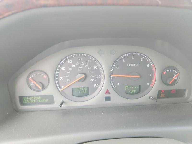2002 Volvo V70 VIN YV1SZ58D421067498 COPART salvage auction — FRONT END, Ny - Mv-907A Salvage Certificate, sold $400 on 2026-08-19 (photo 9)