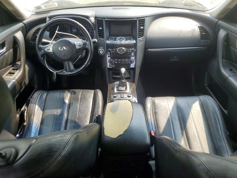 2014 Infiniti Qx70 VIN JN8CS1MW1EM413089 COPART salvage auction — MINOR DENT/SCRATCHES, WV - CERTIFICATE OF TITLE, sold $2,500 on 2026-07-21 (photo 8)