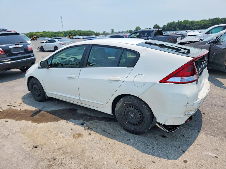 2014 Honda Insight VIN JHMZE2H52ES000161 COPART salvage auction — REAR END, Nj - Cert Of Title-Salvage, sold $150 on 2026-07-21 (photo 2)