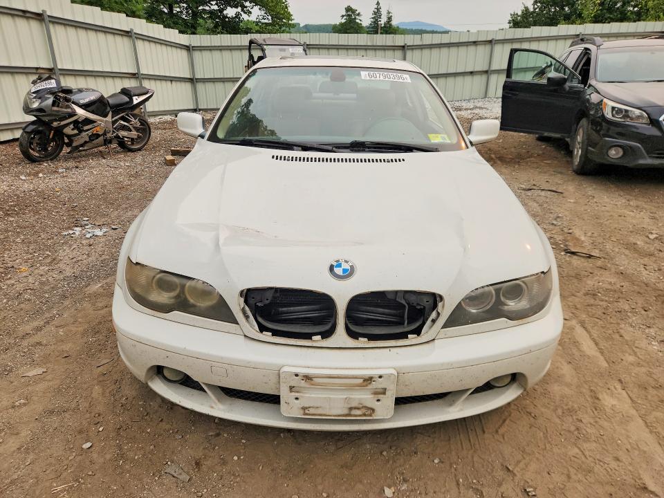 2005 BMW 3er VIN WBABD53485PD99750 COPART salvage auction — FRONT END, Vt - Cert Of Title-Salvage Vehicle, sold $1,950 on 2026-08-03 (photo 5)